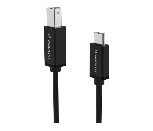 Wozinsky Kabel USB-B USB-C 1m czarny WKDDY1S - 1487917 - zdjęcie 3